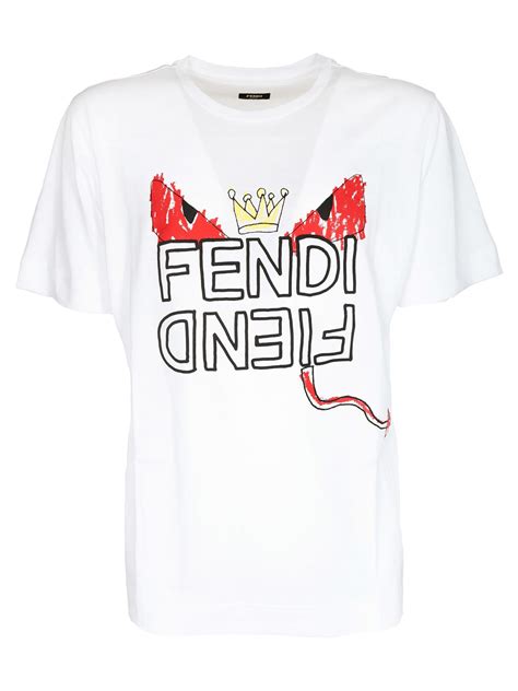 Fendi shark t shirt